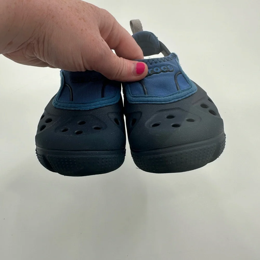 Crocs Kids Blue Micah II Sport Water Shoes SIZE 10-11C